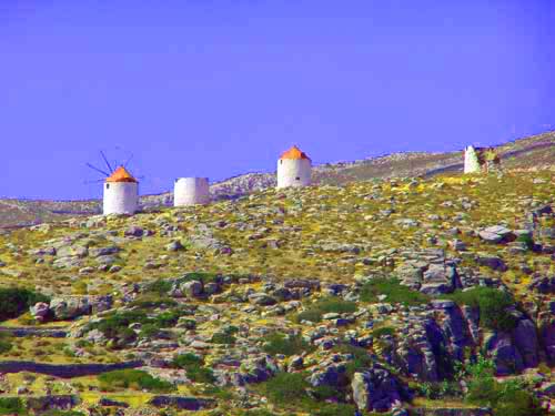 windmills of amorgos